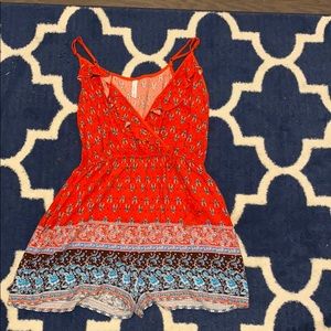 boho-chic romper